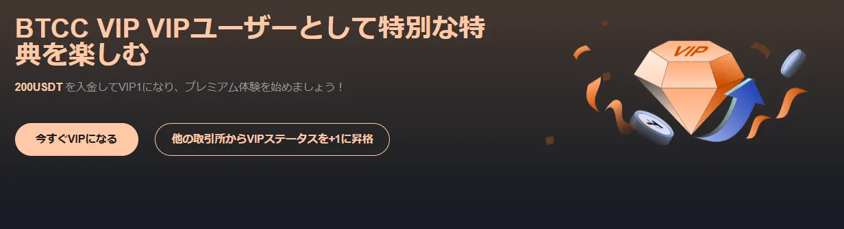 BTCCのVIPプログラム