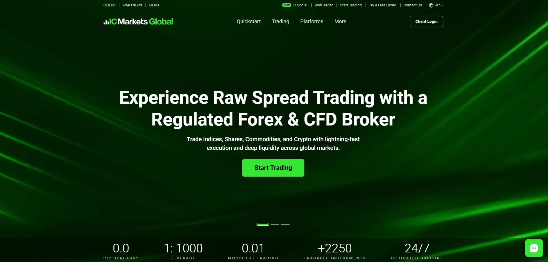 ICMarkets公式サイト