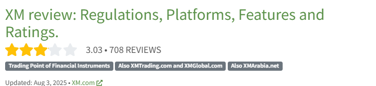 XM(XMTrading)のFPAでの評価